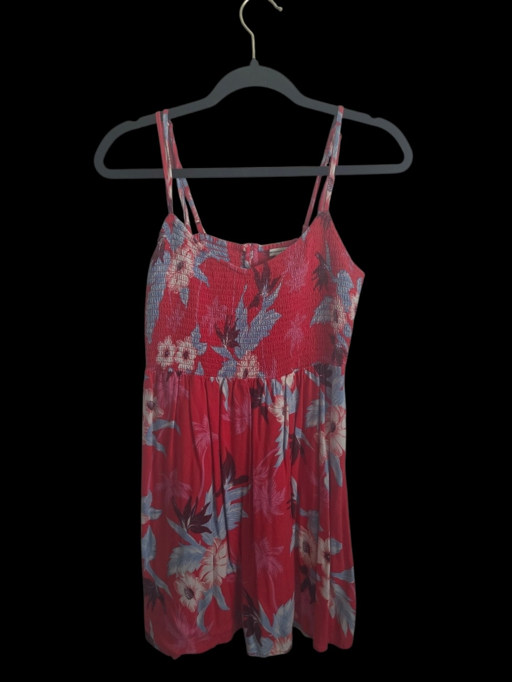 American Eagle Outfitters Red Floral Mini Dress